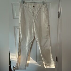 Old Navy Cream Capris Cotton Blend women size S